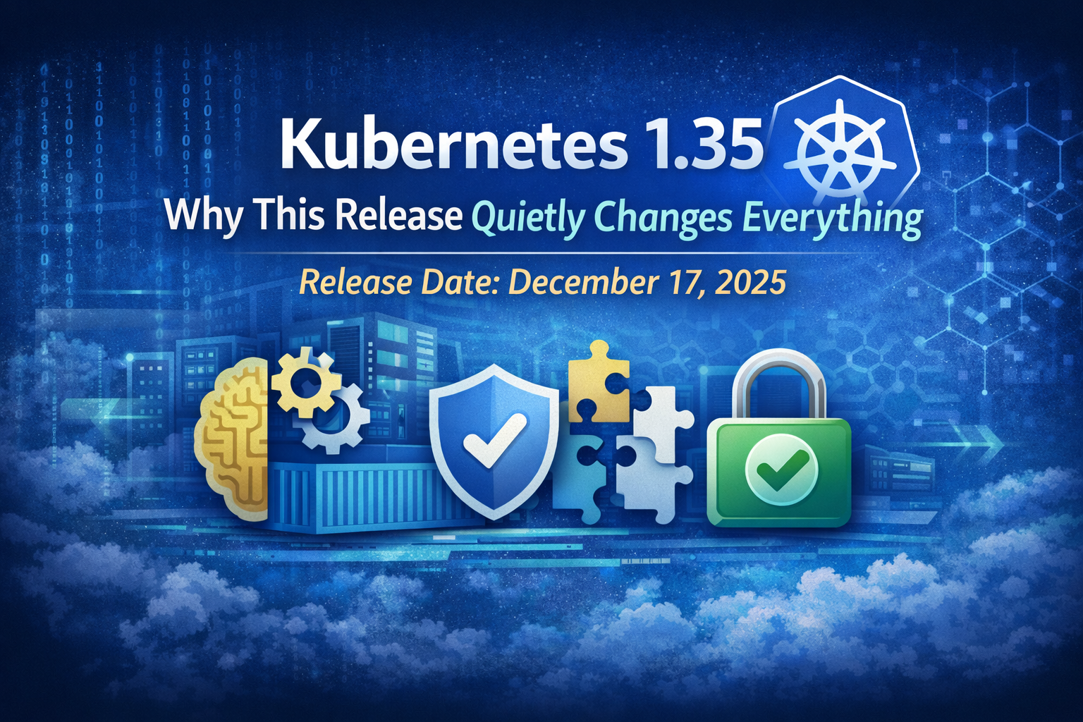 Cover for Kubernetes v1.35 – What’s New, What’s Changing, and What You Should Know